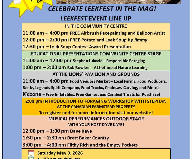 Things to Do This Mother’s Day Weekend in Almaguin & Beyond (May 2026)