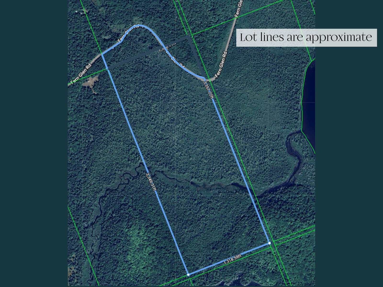 Aerial view of 102 acres at 0 Fern Glen Road, vacant land for sale in McMurrich/Monteith, Ontario